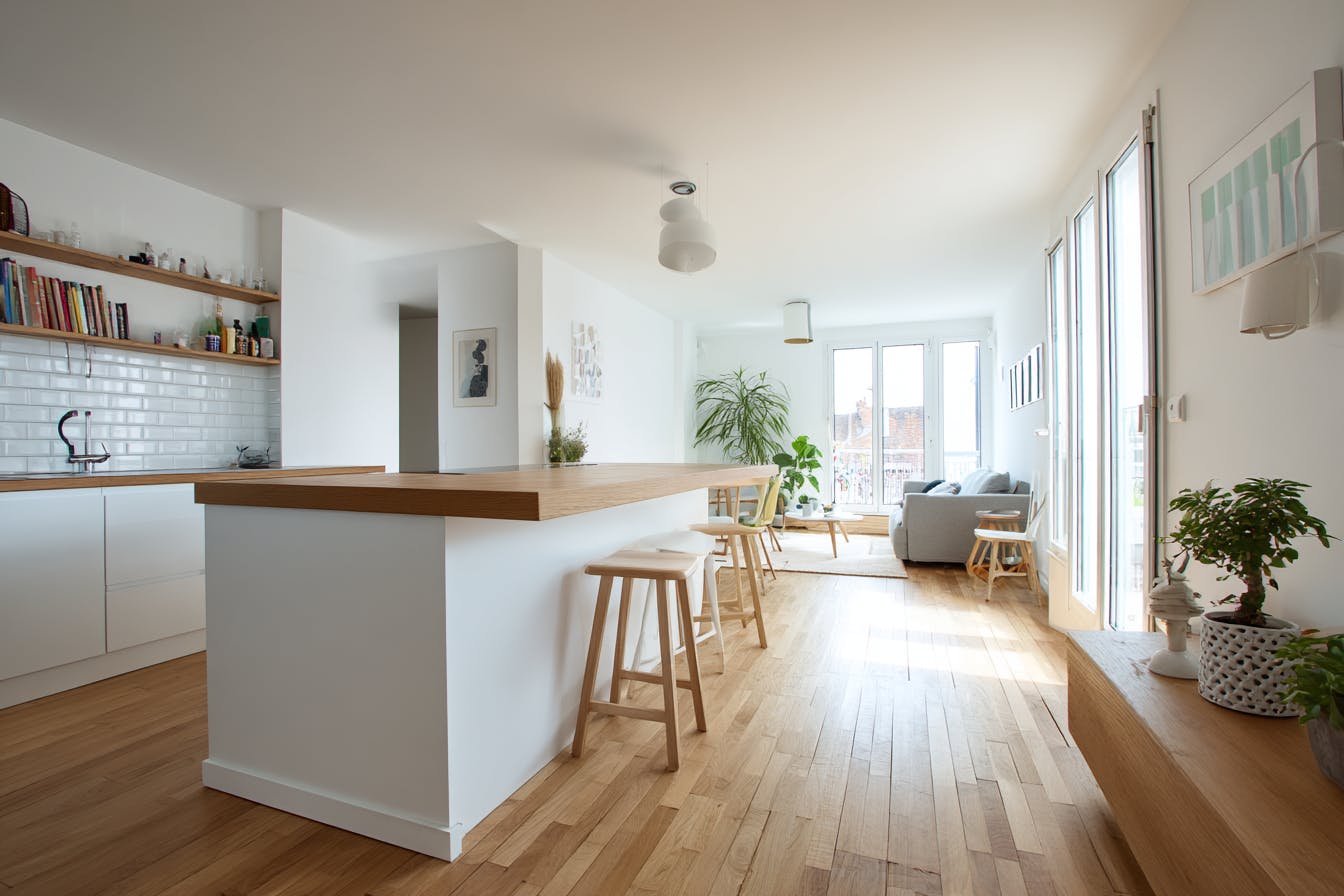 Intérieur appartement Aubervilliers