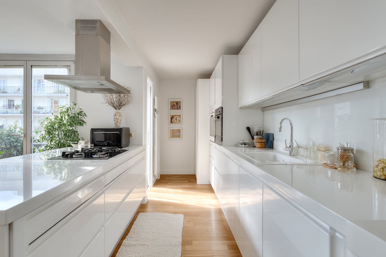 Cuisine moderne appartement Aubervilliers