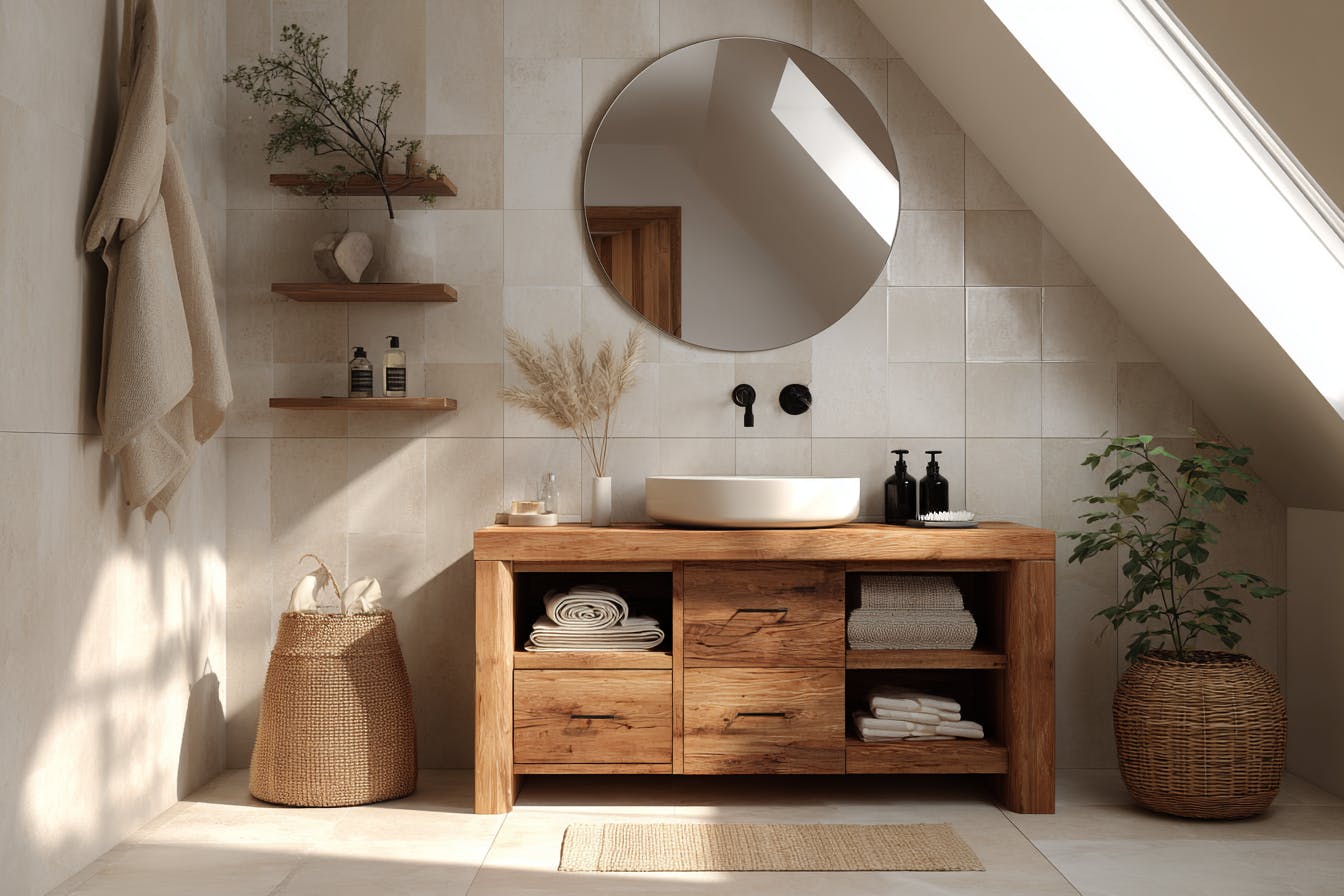 Salle de bain moderne