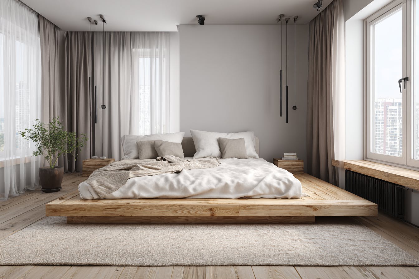 Chambre décoration contemporaine