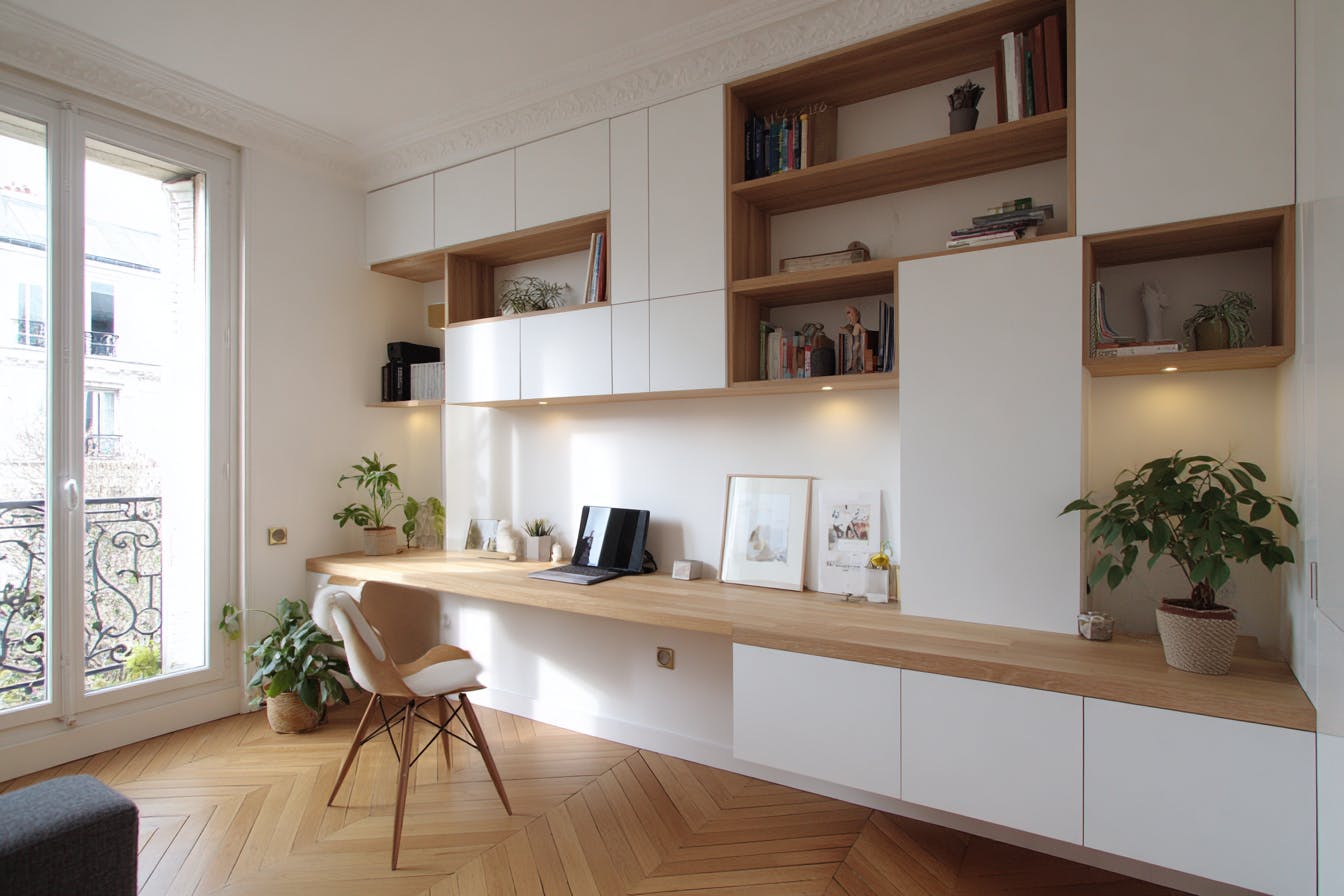 Intérieur moderne bureau sur mesure