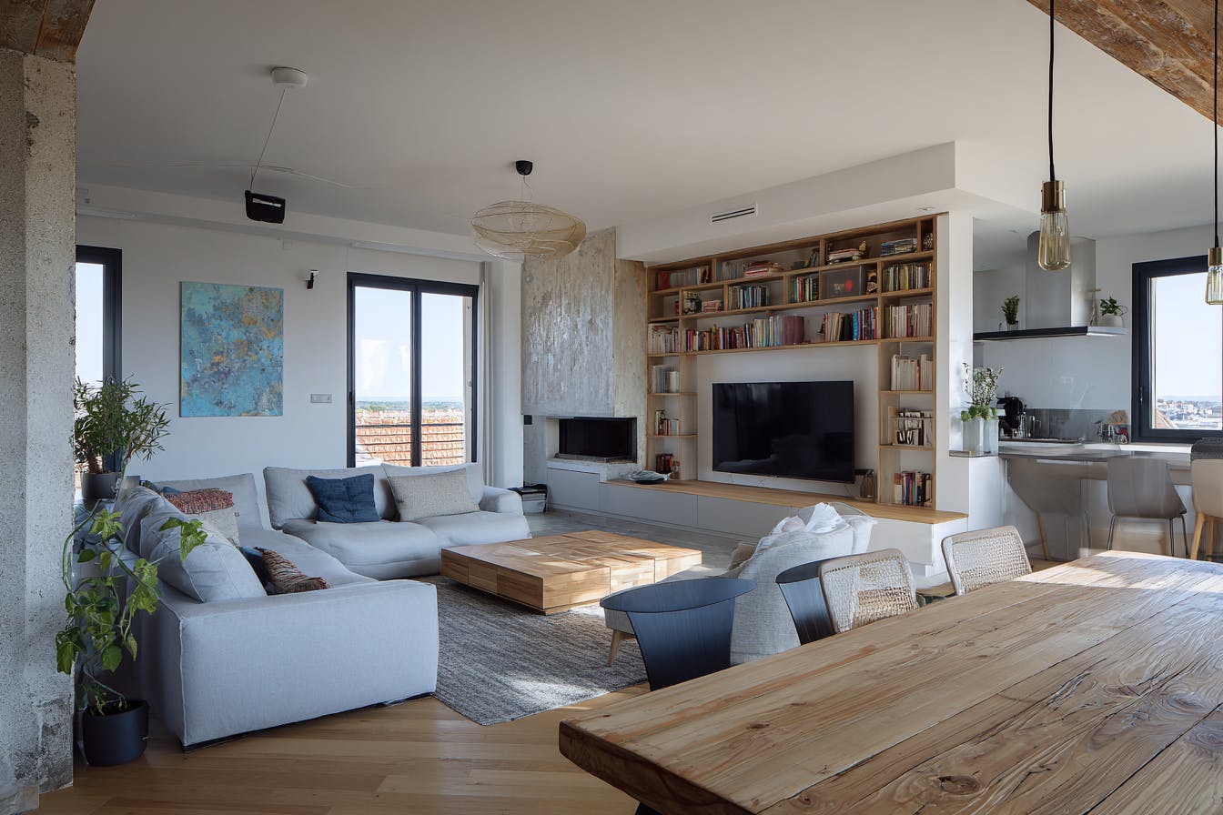 Intérieur appartement Saint-Nazaire