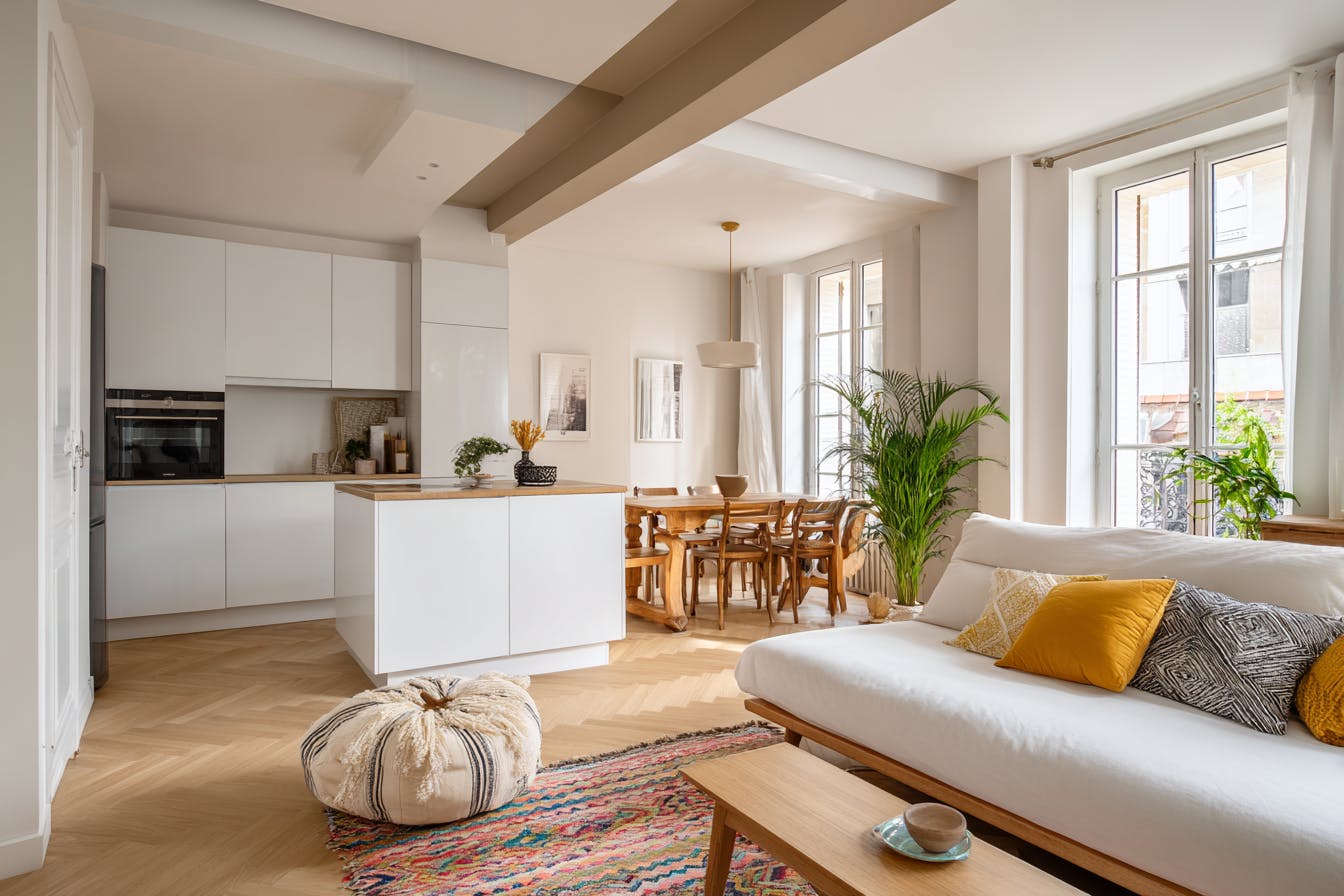 Intérieur moderne appartement Colmar