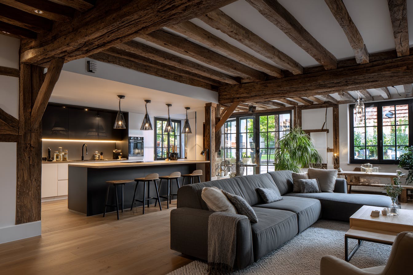 Colmar typique appartement moderne