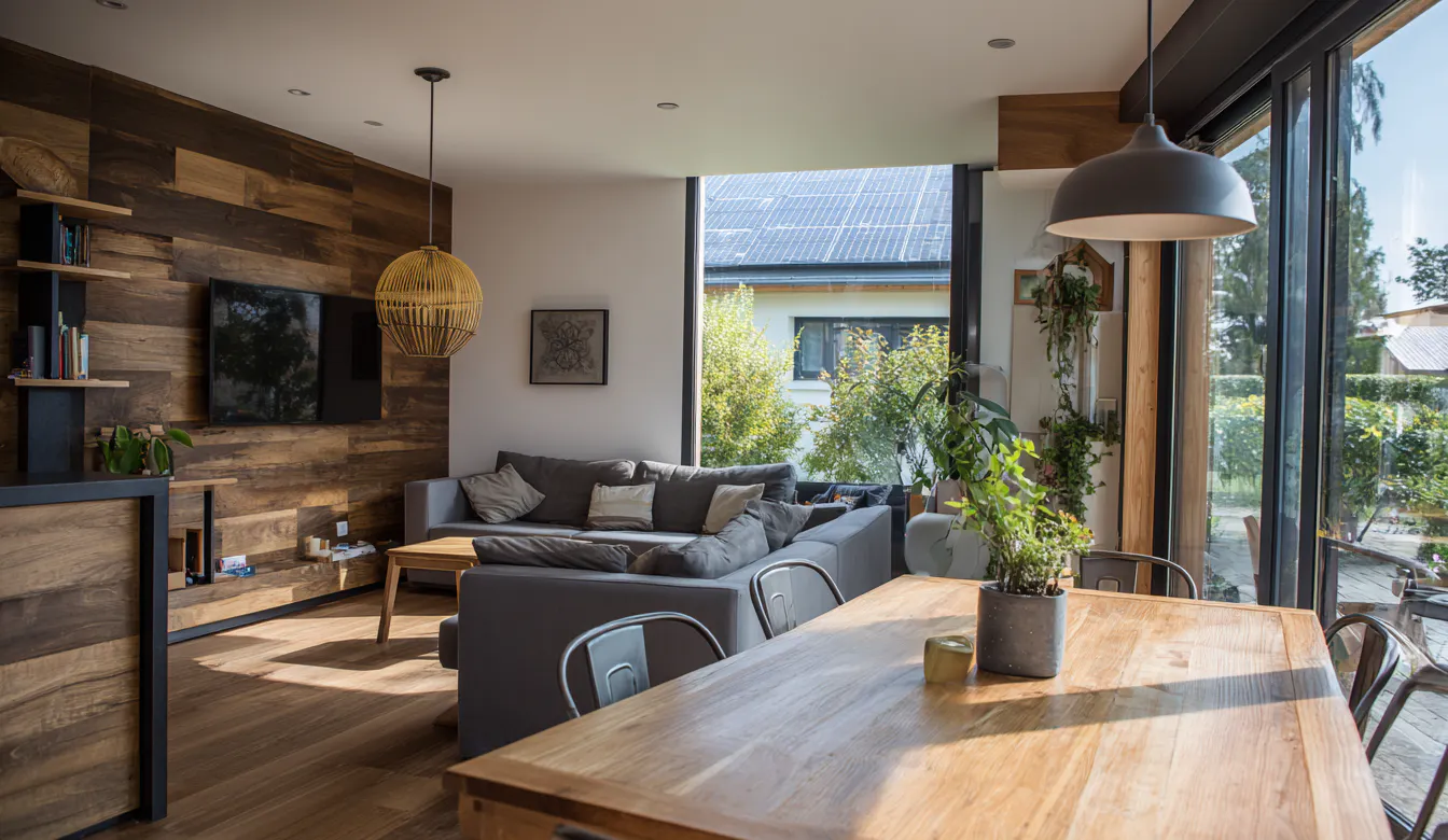 Intérieur rénovée énergétiquement