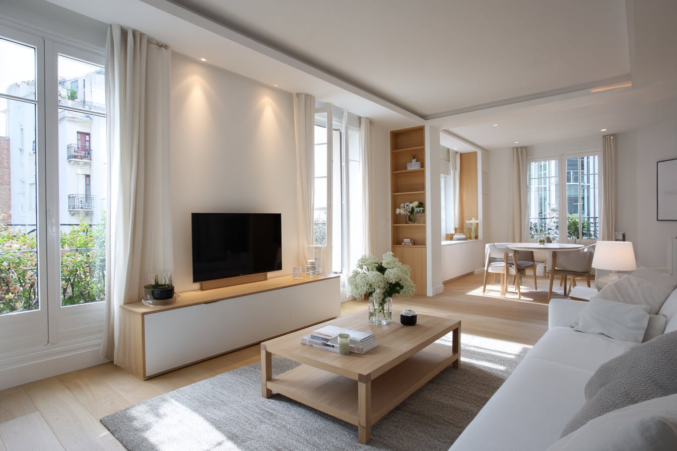 Intérieur appartement Levallois-Perret