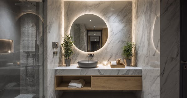 décoration salle de bain moderne