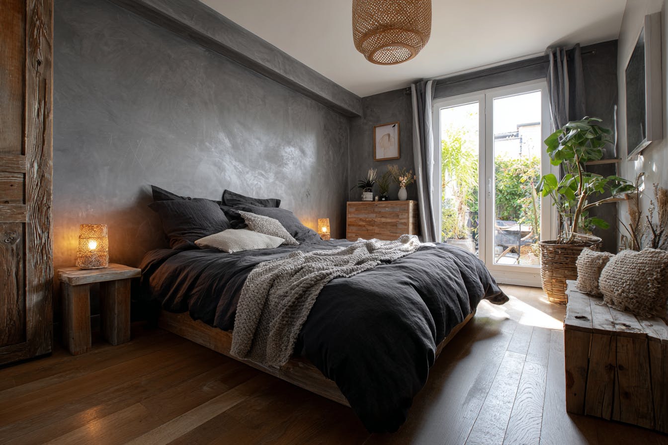 Chambre moderne à Troyes