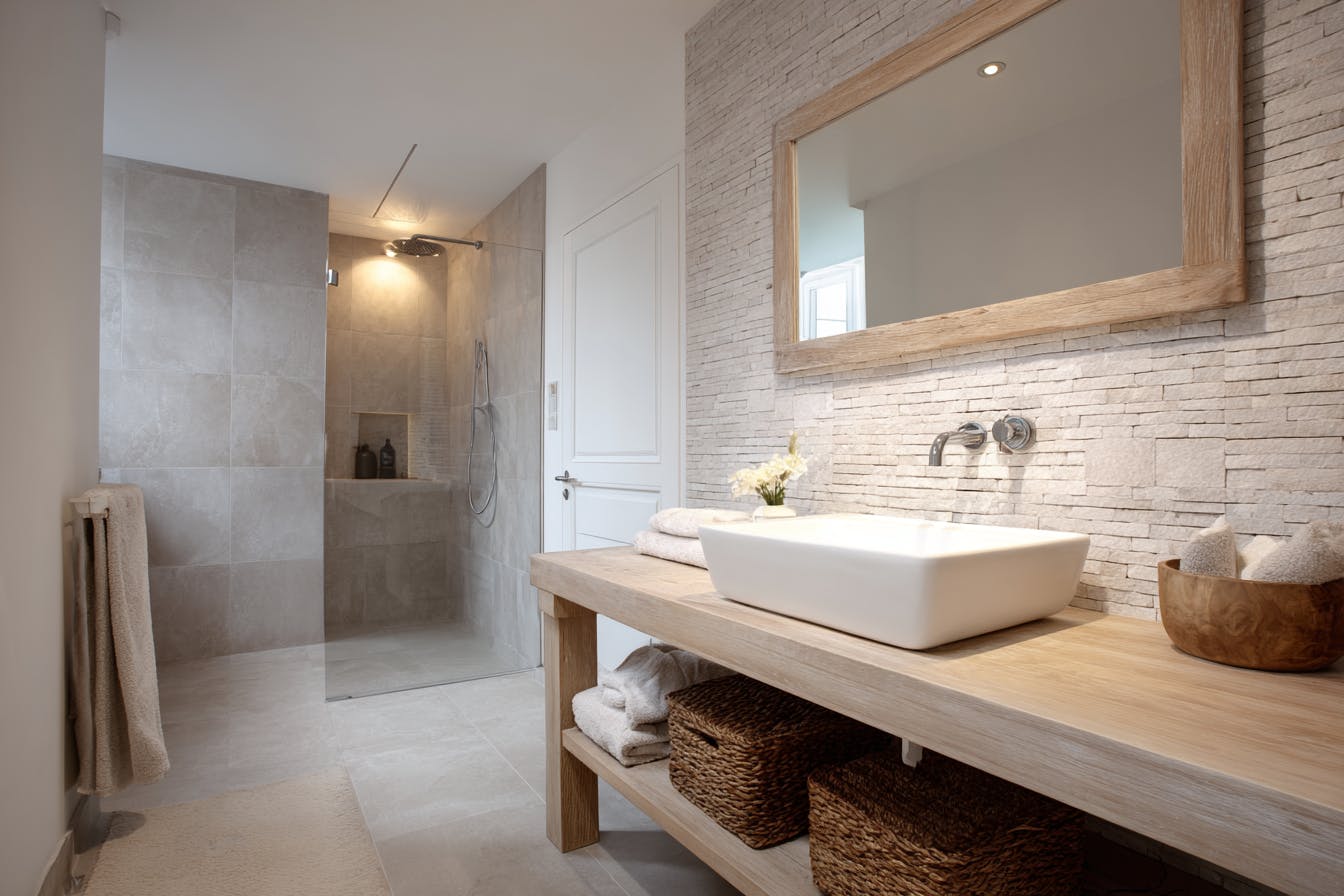 Salle de bain moderne