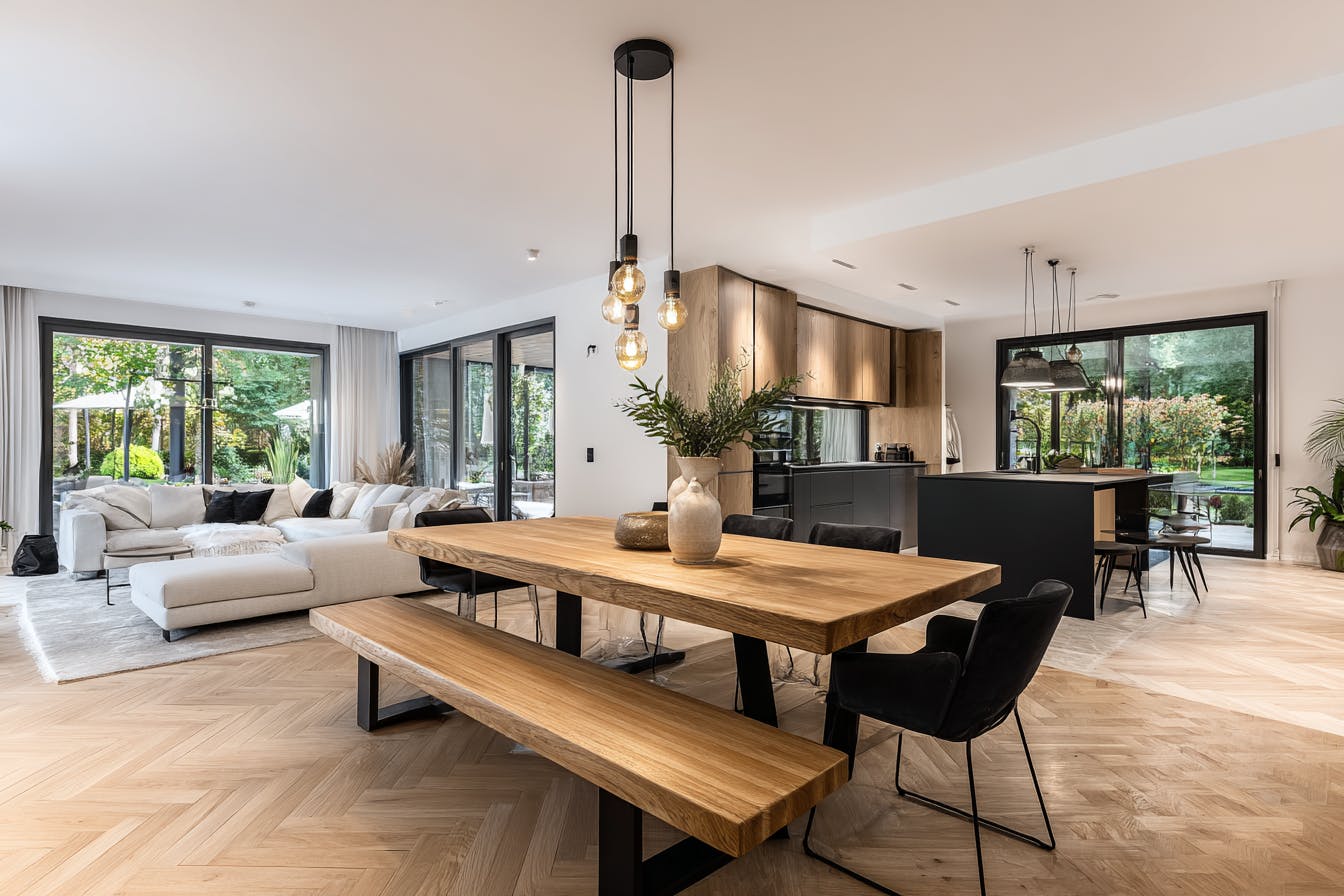 Intérieur maison moderne