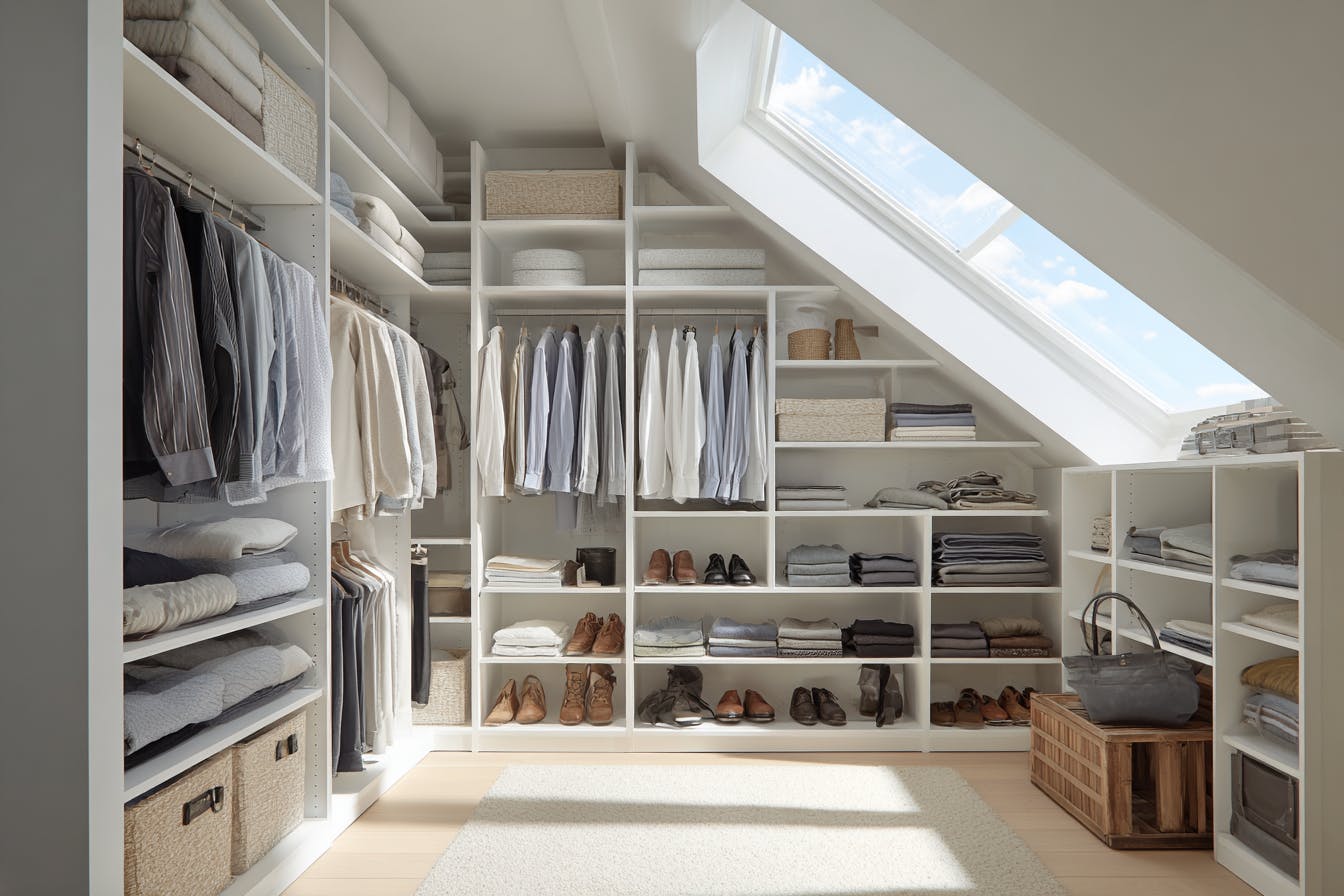 Dressing sous pente