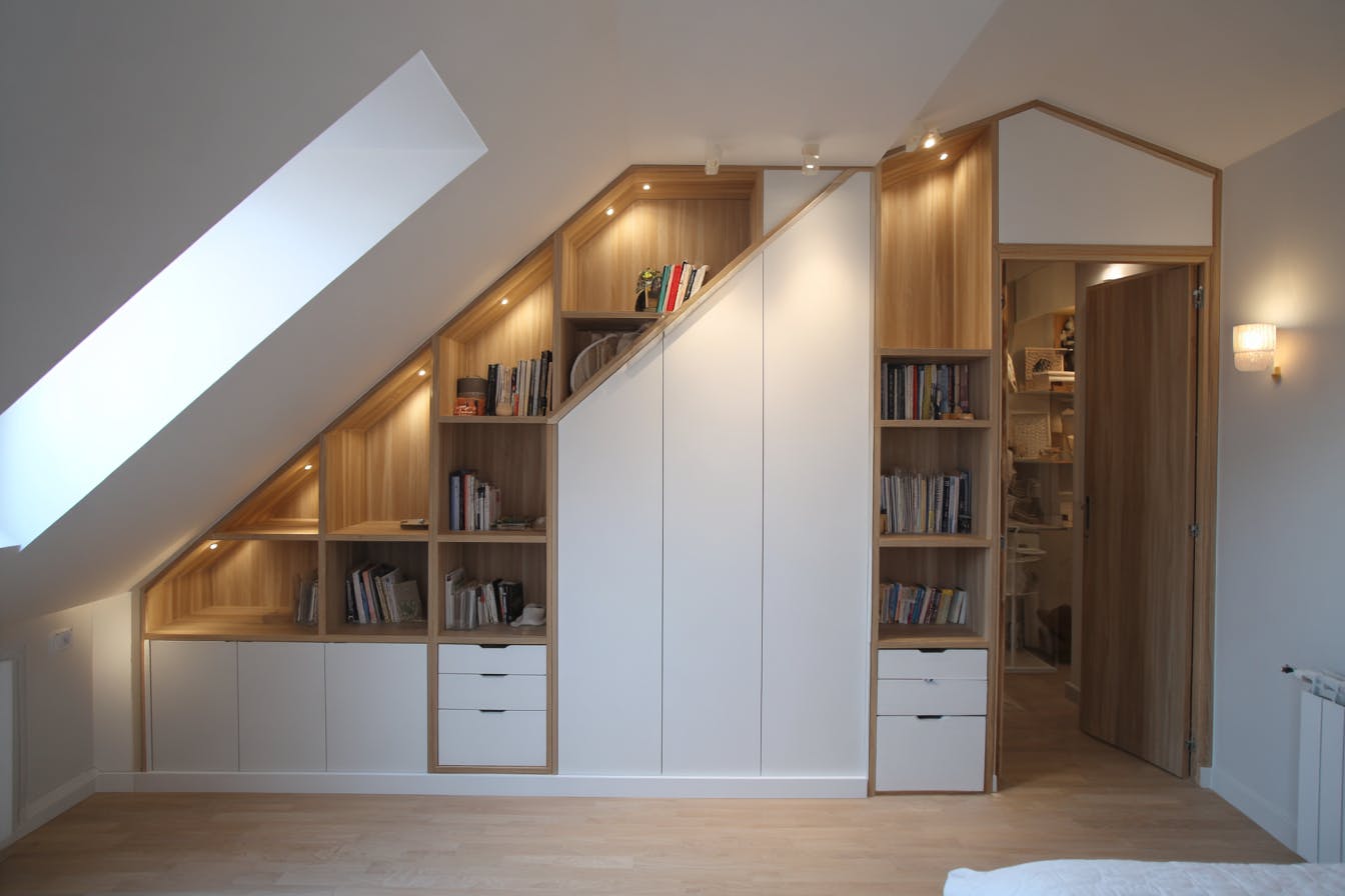 Dressing sous pente