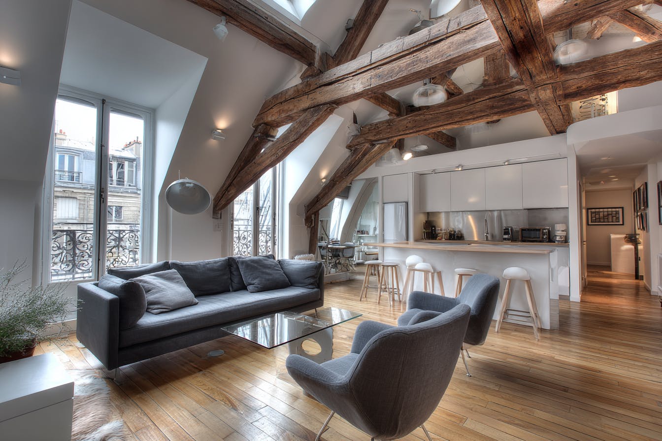 intérieur appartement Paris 10
