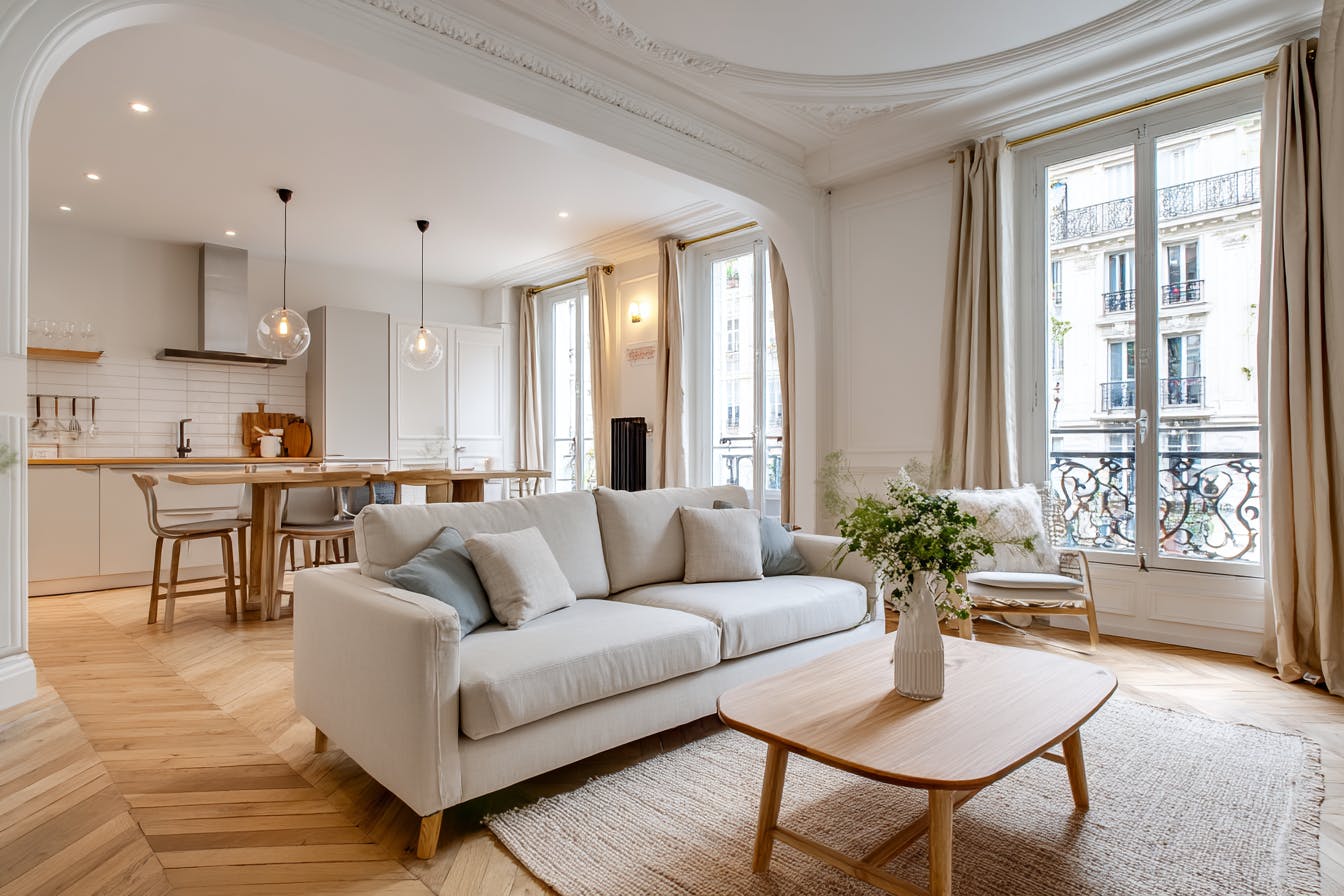 intérieur appartement Paris 10