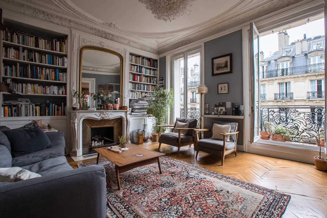 intérieur appartement Paris 10