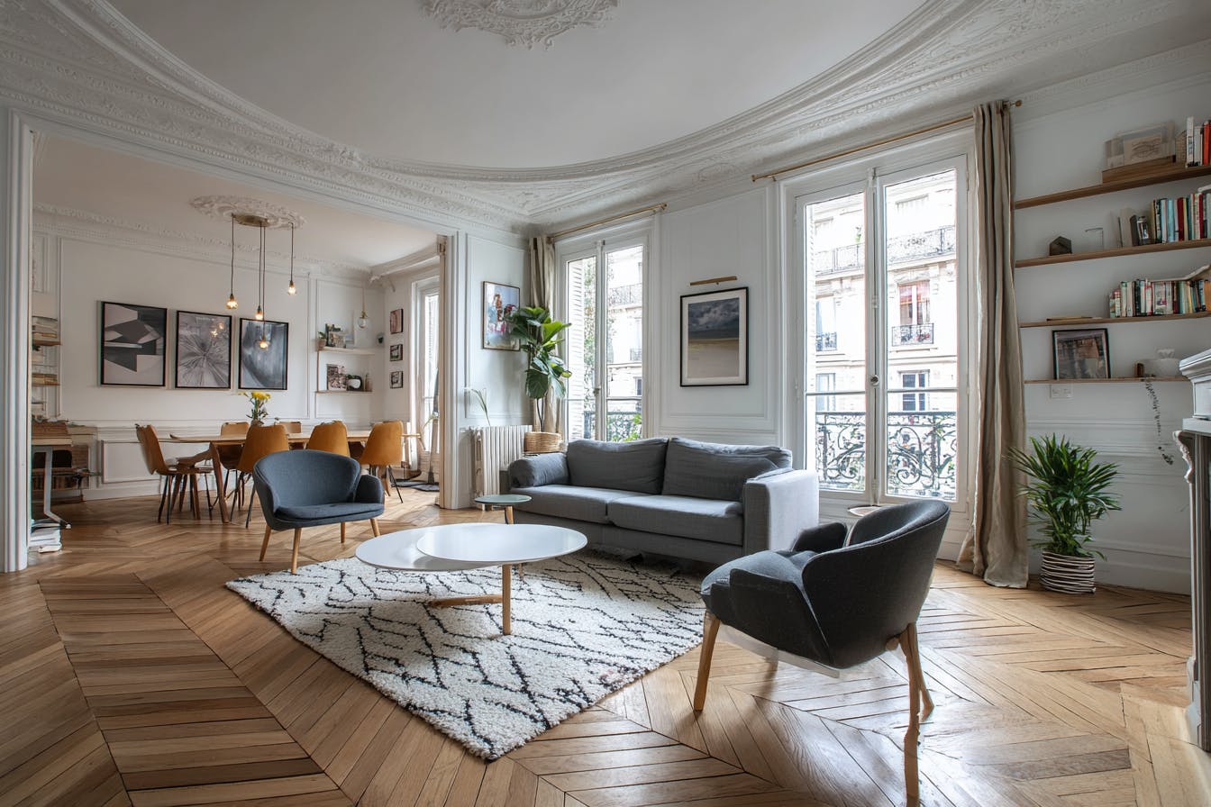 intérieur appartement Paris 10