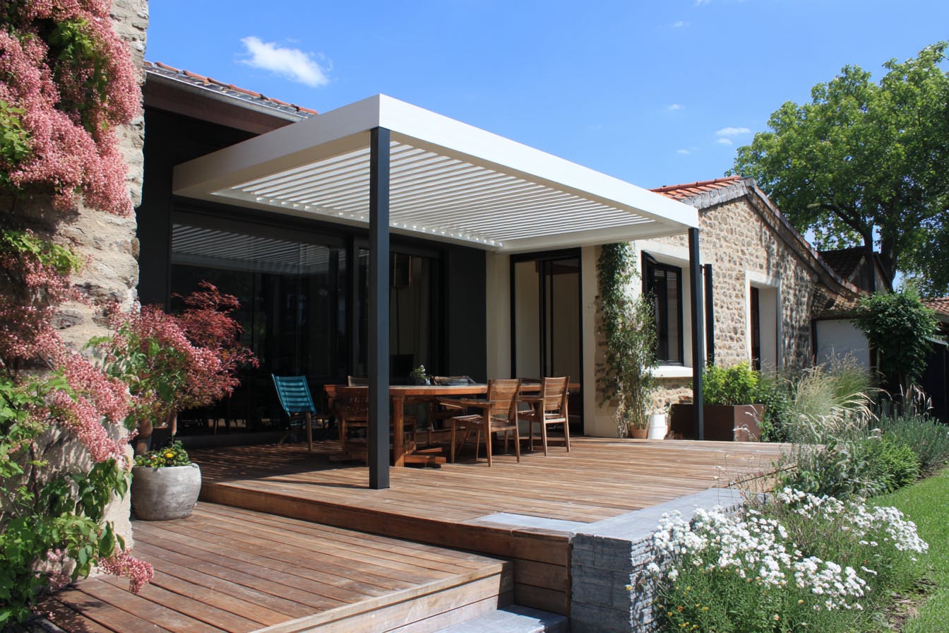 Pergola et terrasse couverte