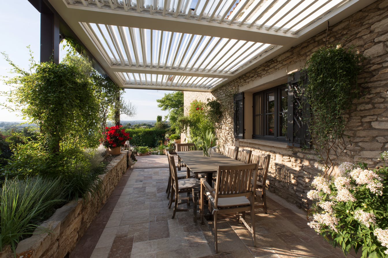 Pergola et terrasse couverte
