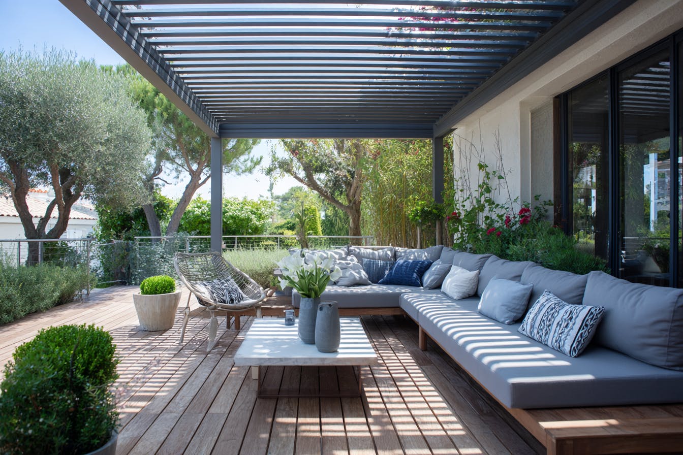 Pergola et terrasse couverte