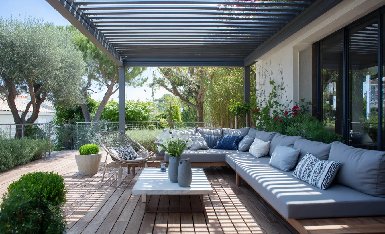 Pergola et terrasse couverte