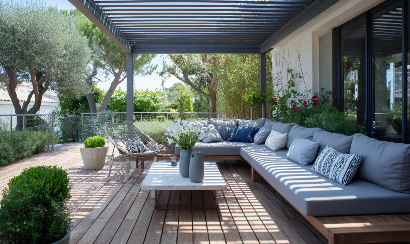 Pergola et terrasse couverte