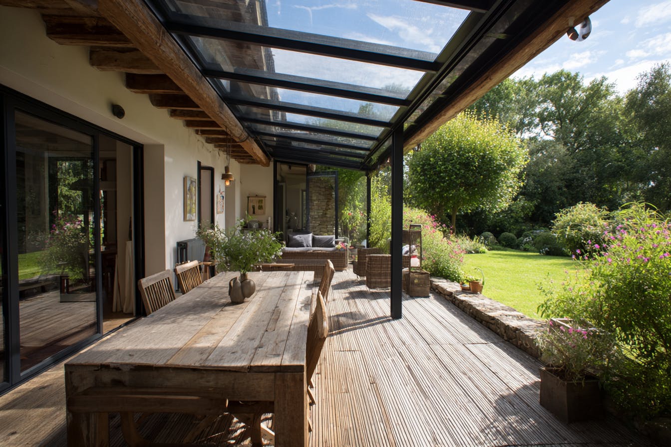 Pergola et terrasse couverte