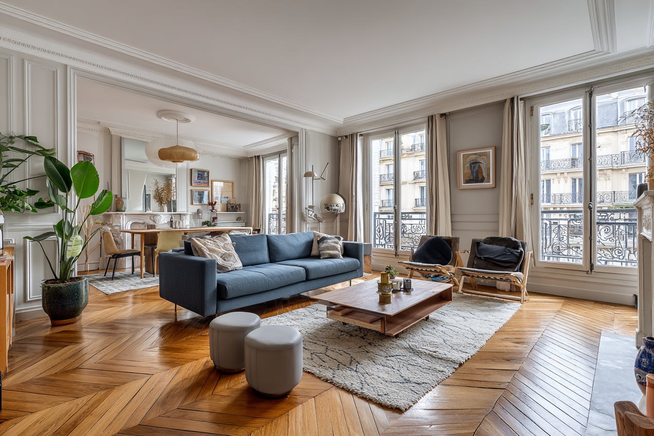 Intérieur appartement paris 13