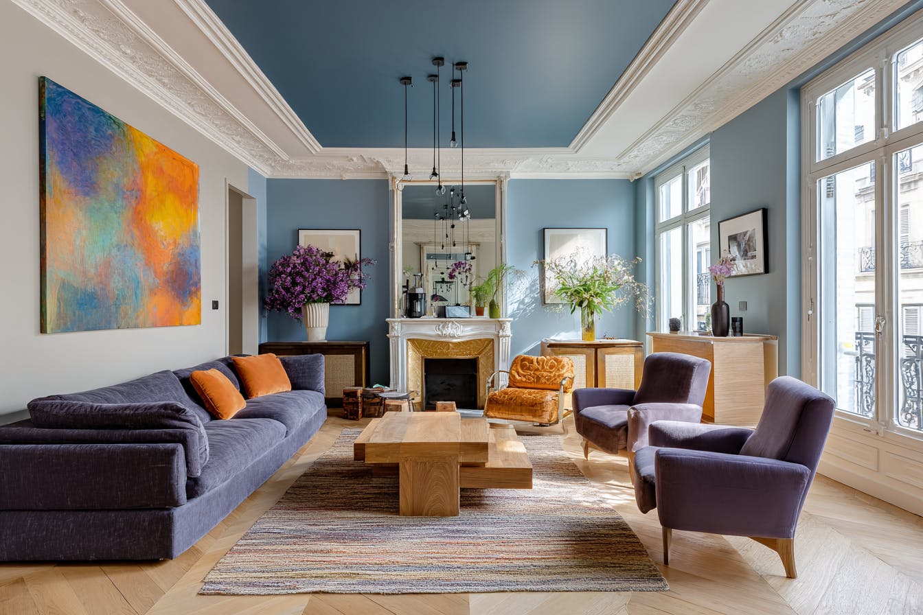 Couleur peinture salon