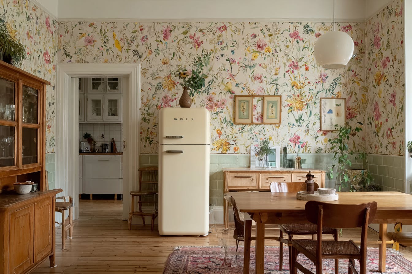 papier peint vintage