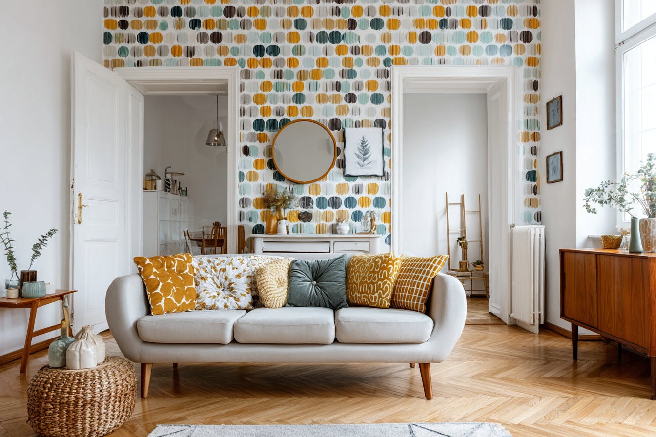 papier peint vintage