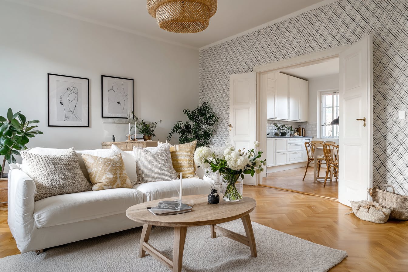 Papier peint scandinave