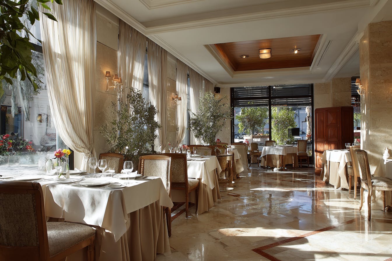 Restaurant rénovation
