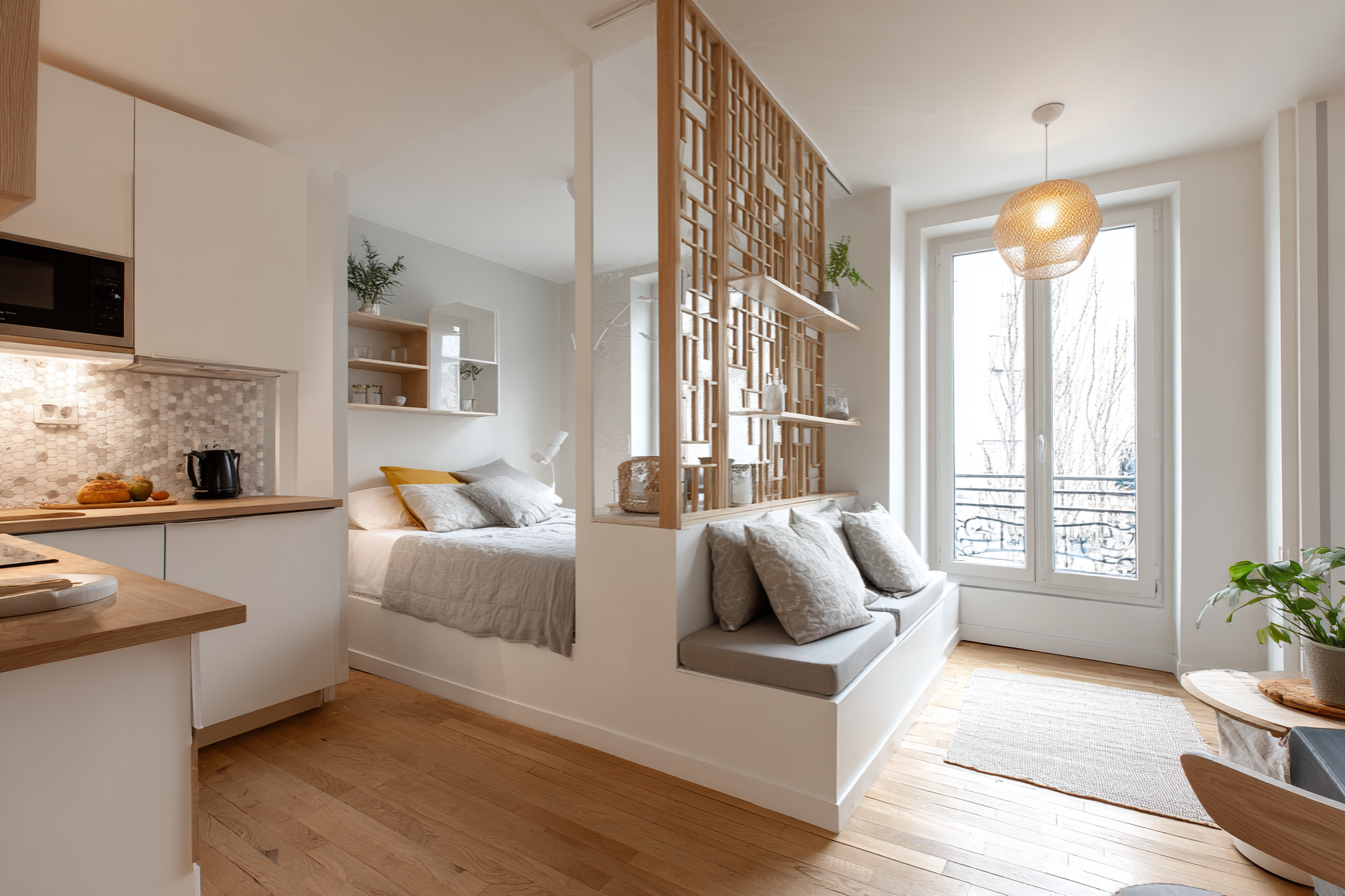 Rénovation complète d'un studio de 25m2