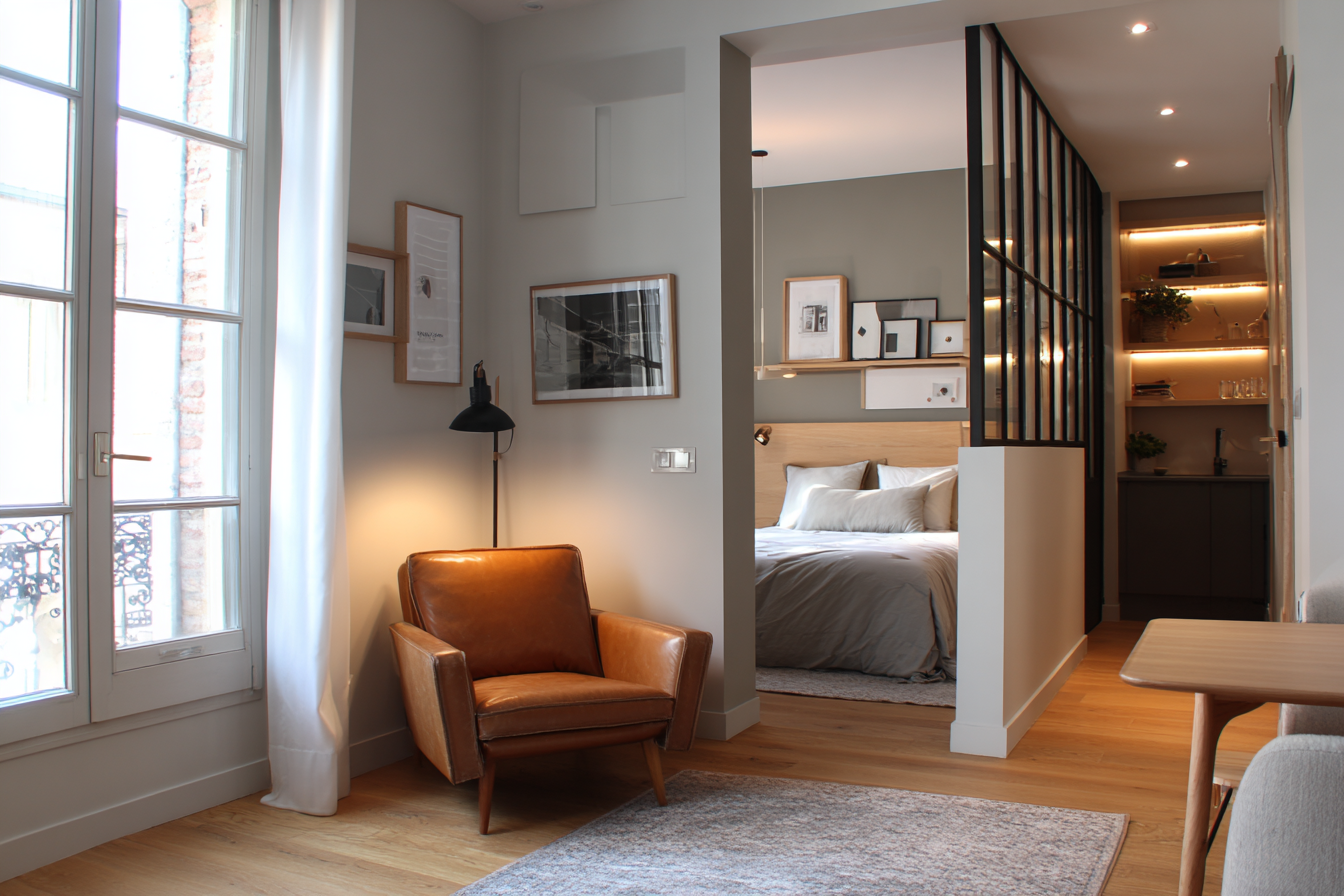 Rénovation studio bordeaux