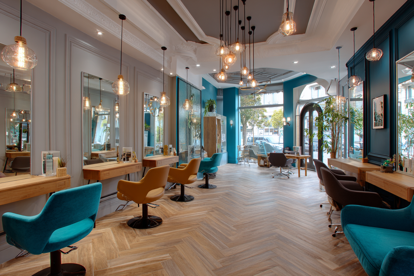 rénovation salon de coiffure