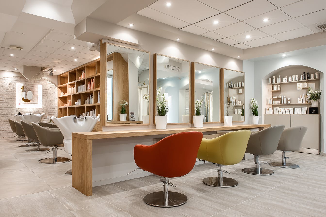 Rénovation d’un salon de coiffure