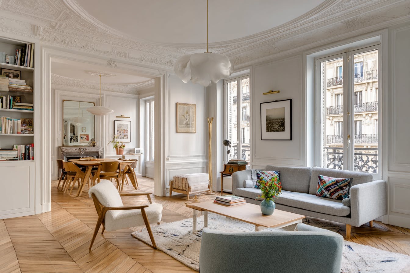 déco appartement haussmanien