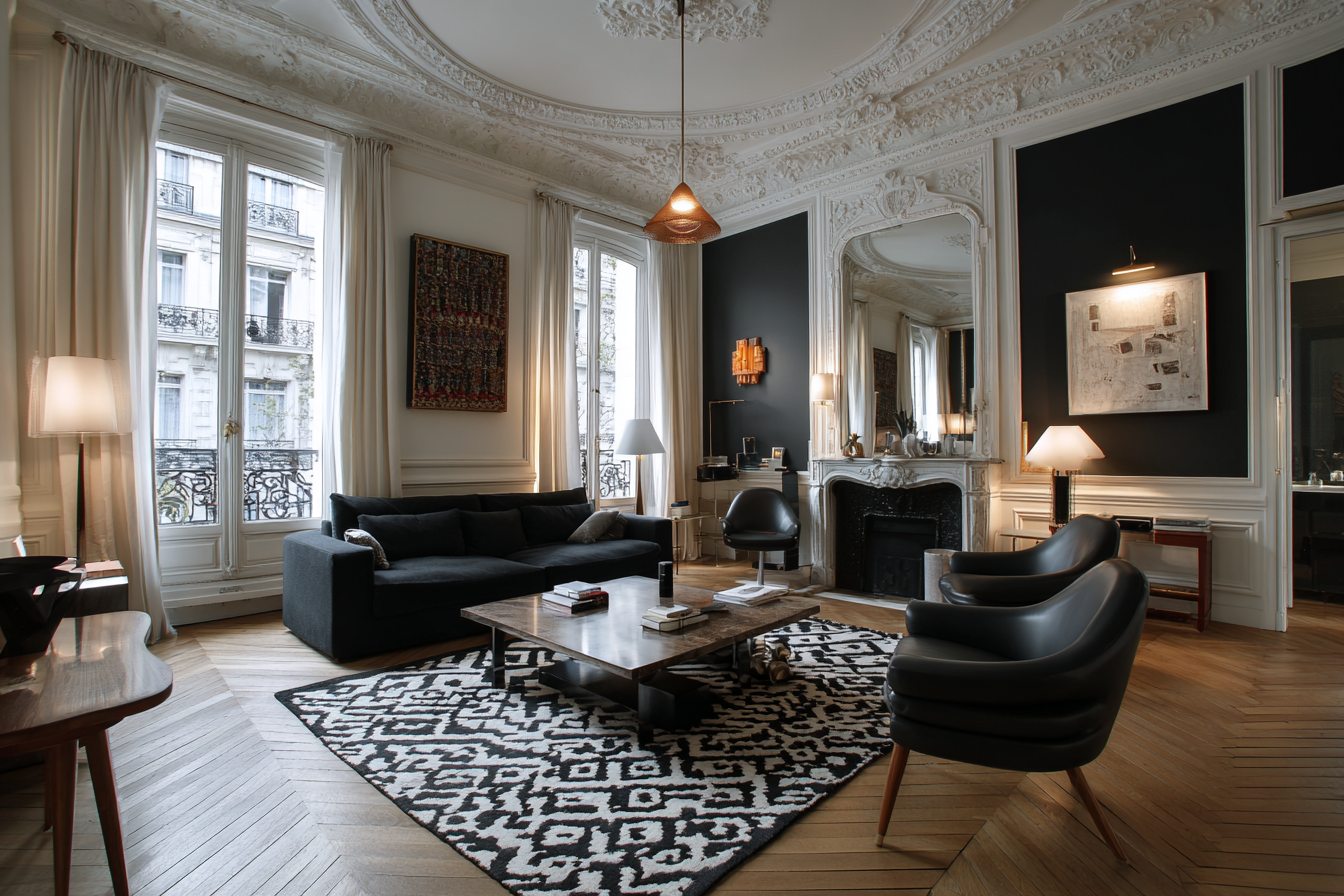 Décoration appartement Haussmanien