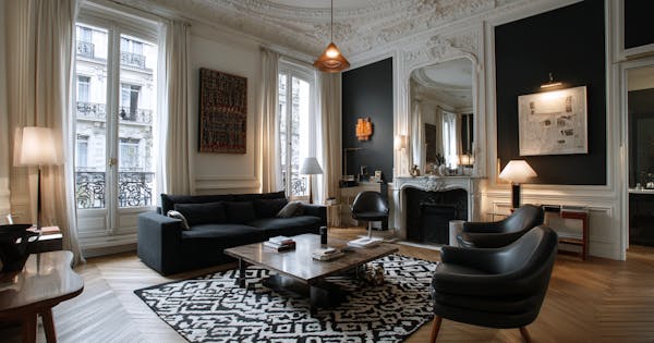 Décoration appartement Haussmanien
