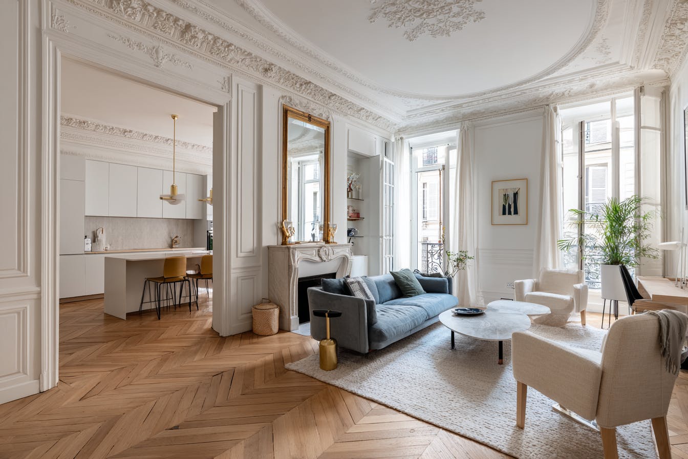 déco appartement haussmanien