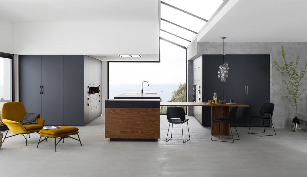 cuisine design sur mesure épurée Perene