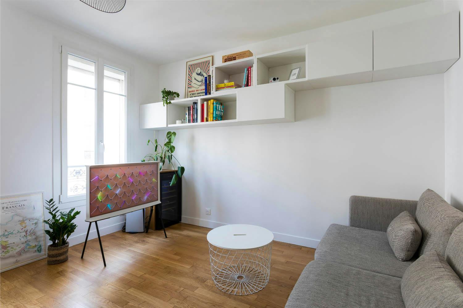 Rénovation appartement Clichy - Salon