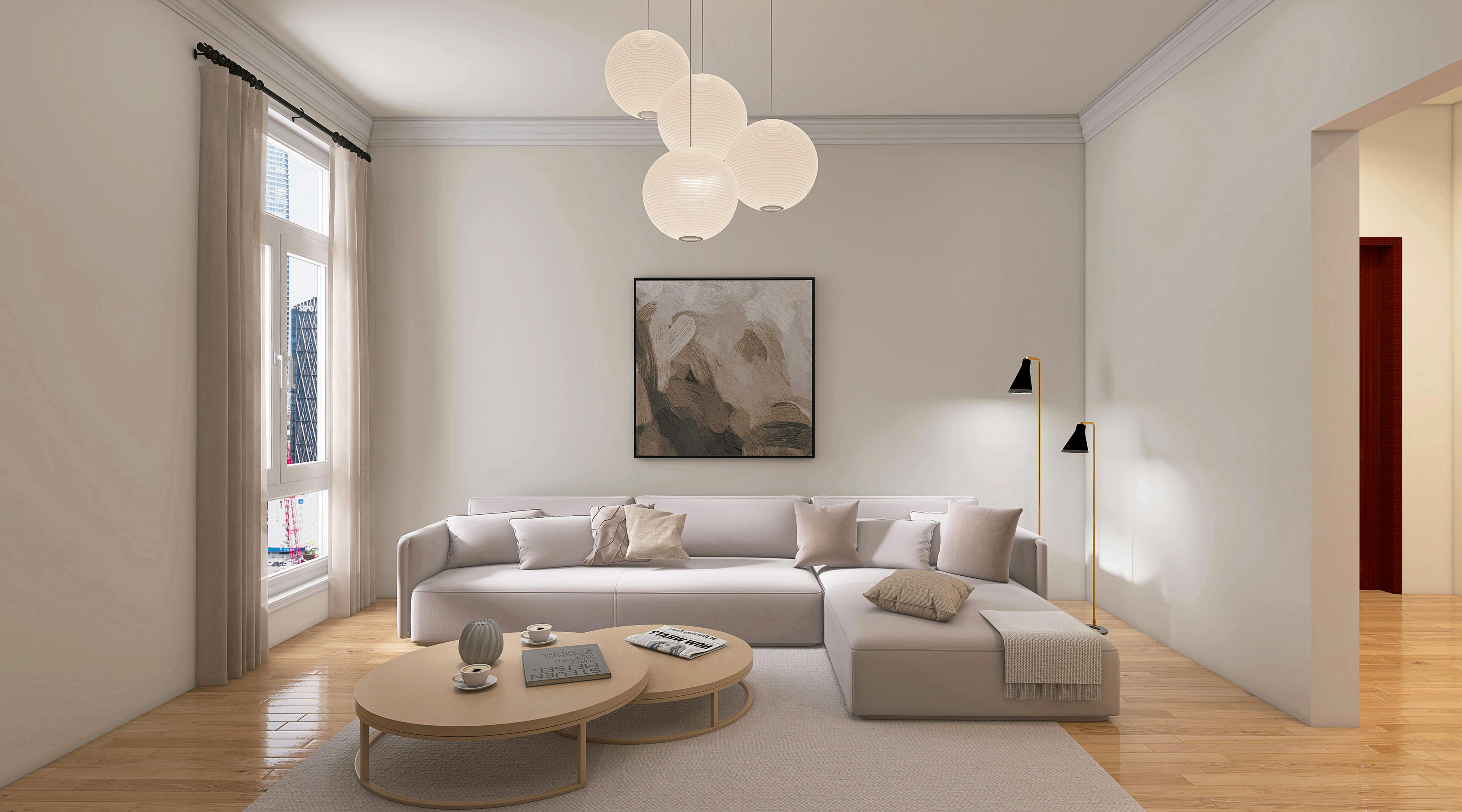 salon lumineux 