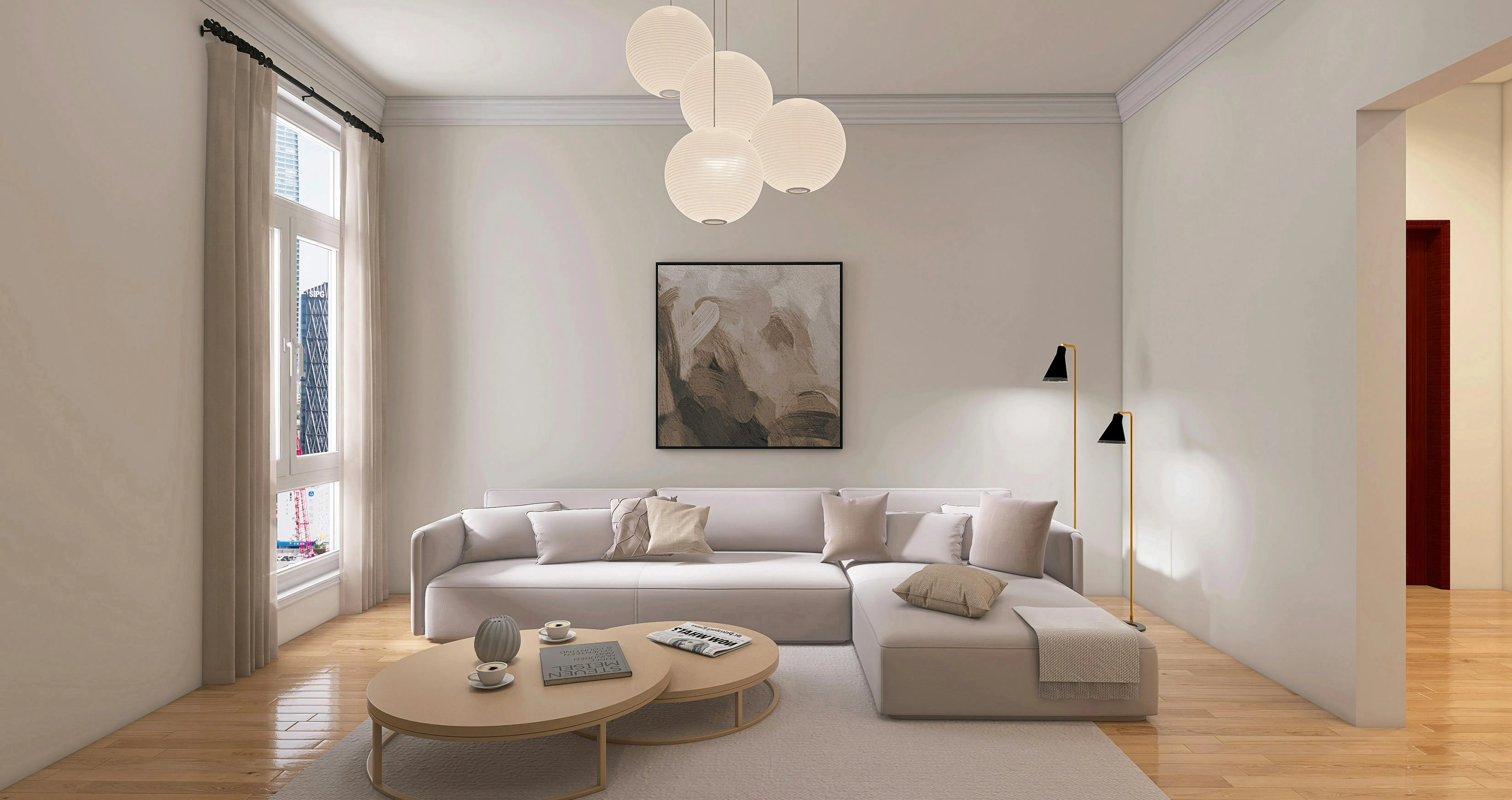 salon lumineux