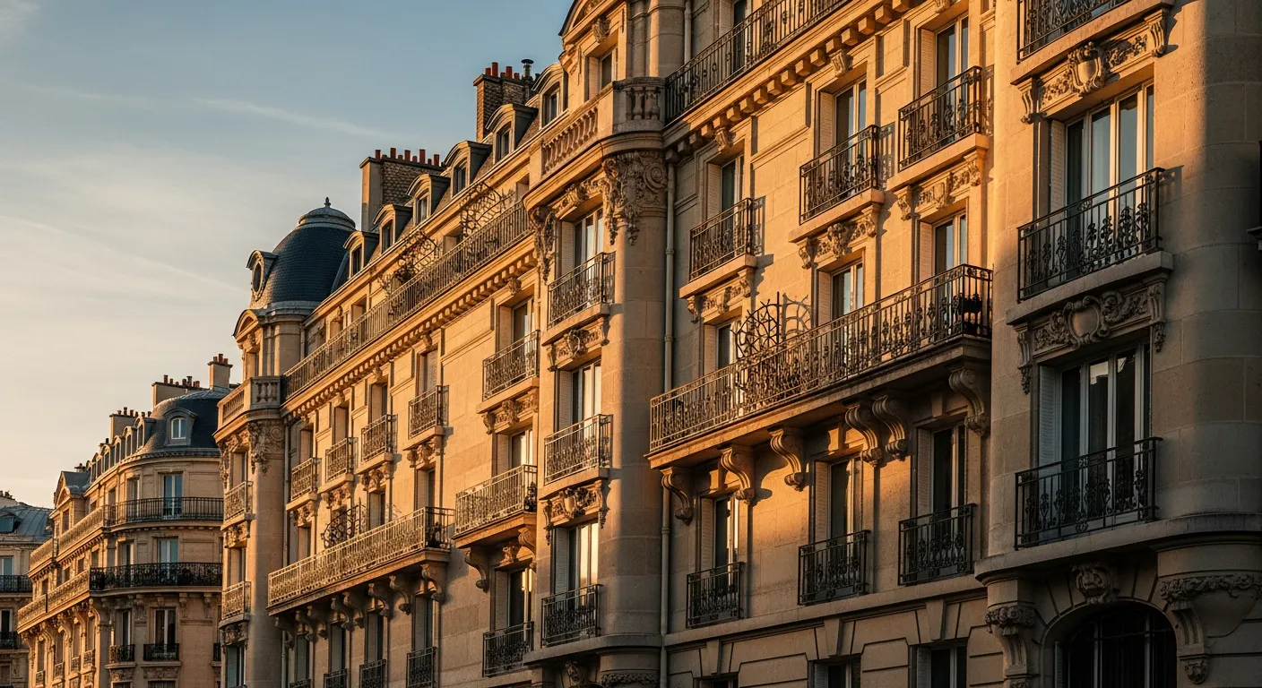 Immeuble haussmannien parisien - activité marchand de biens