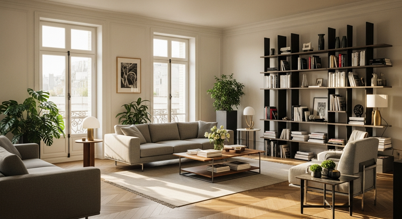Appartement meublé moderne pour location LMNP et optimisation fiscale