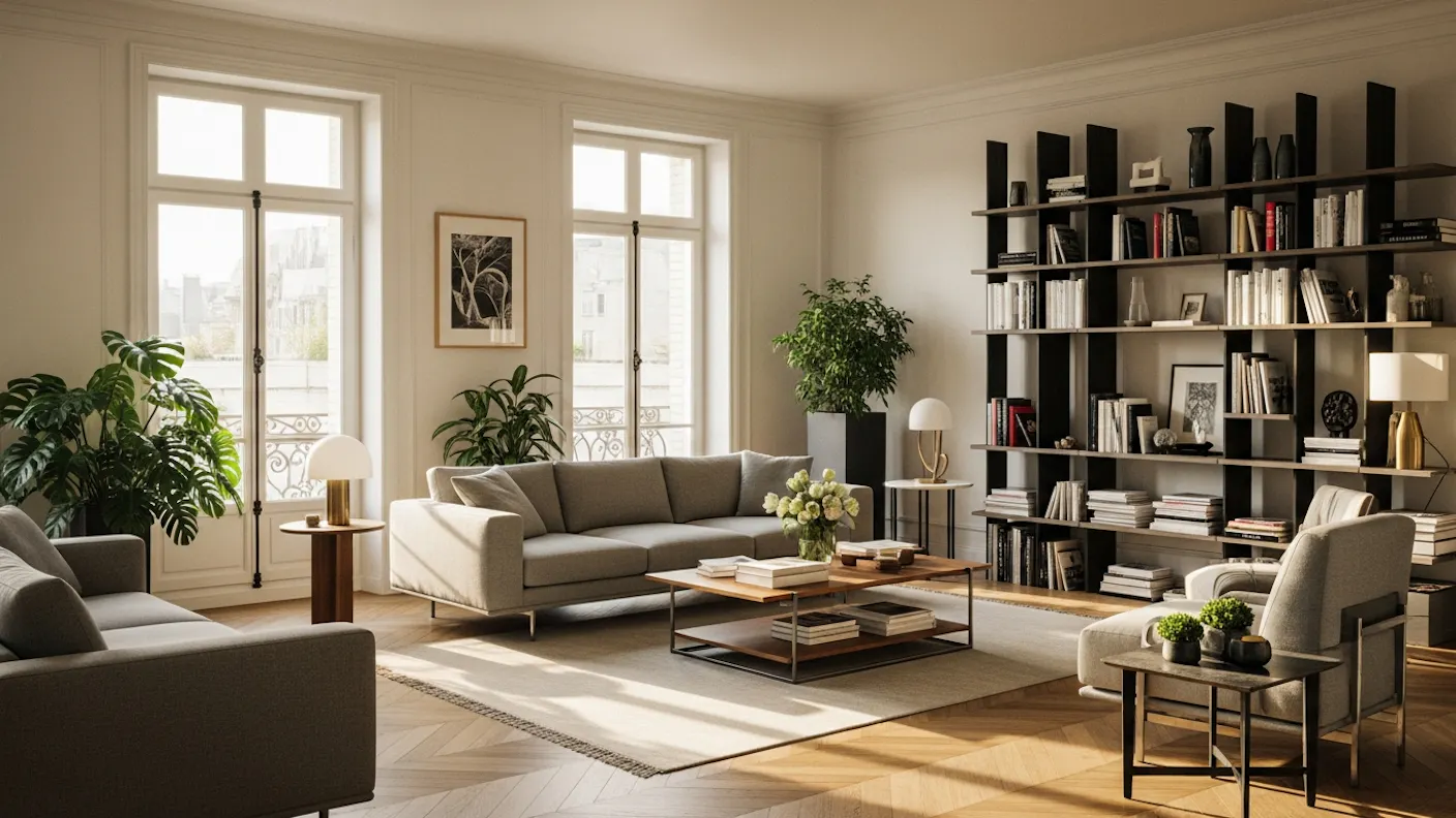 Appartement meublé moderne pour location LMNP et optimisation fiscale