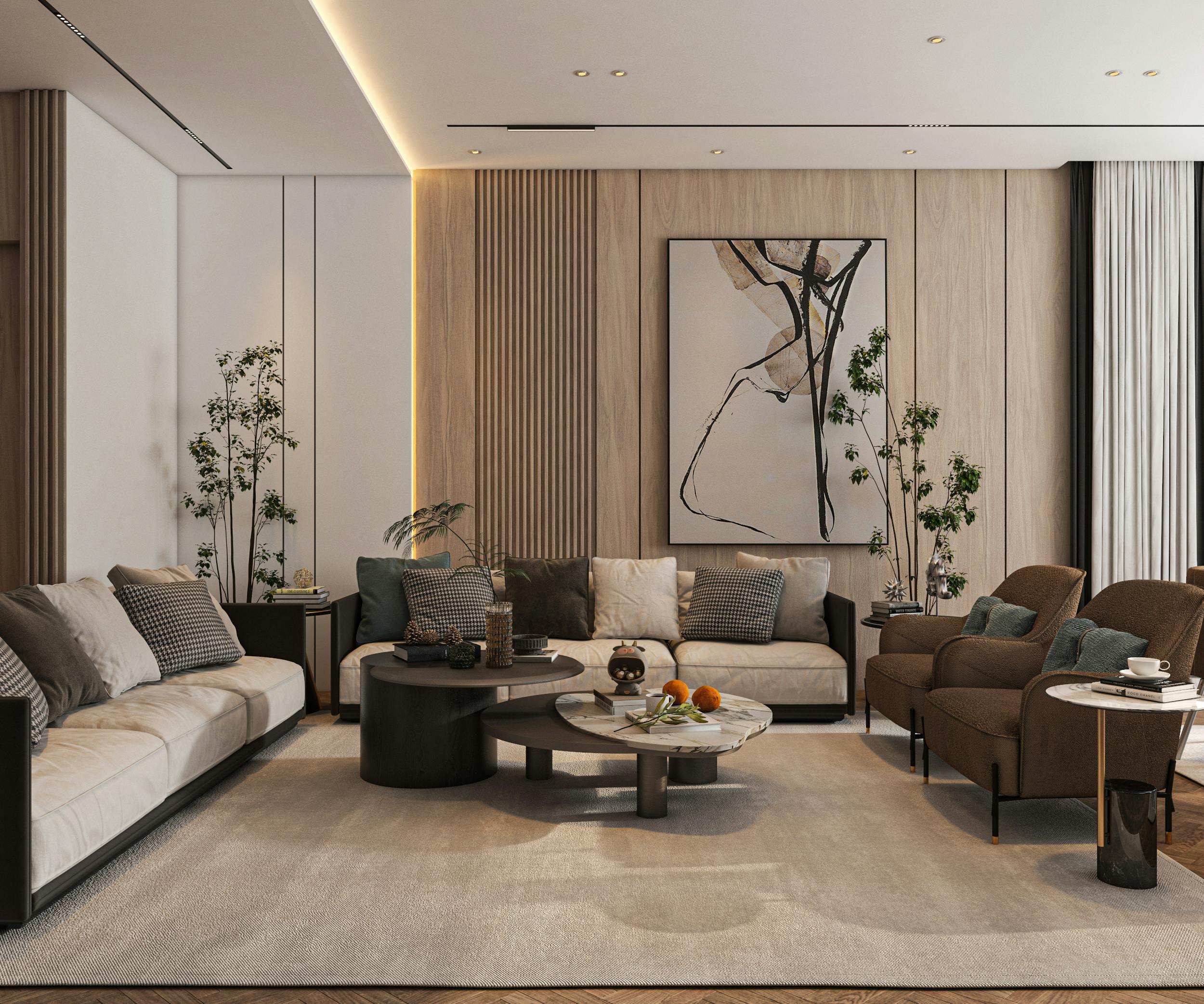 salon décoration intérieur 