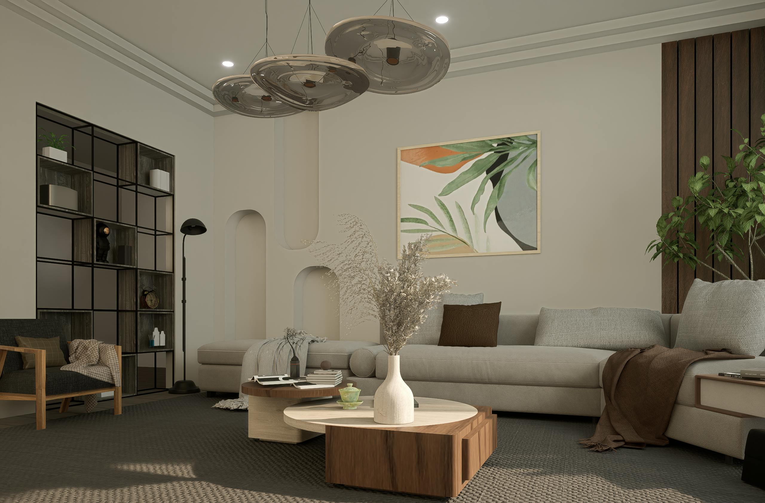 salon moderne 