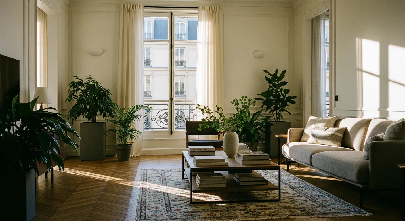Appartement meublé parisien prêt à la location